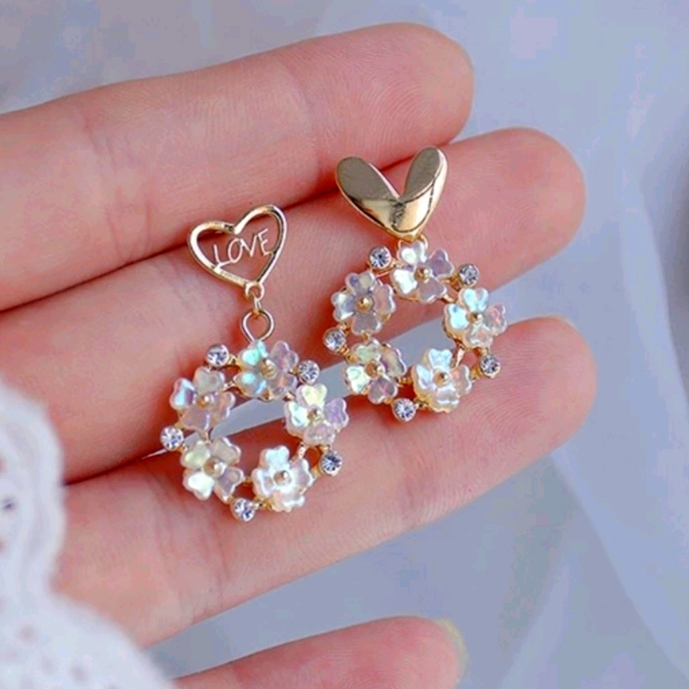 NEW 14K GOLD PLATED EARRINGS